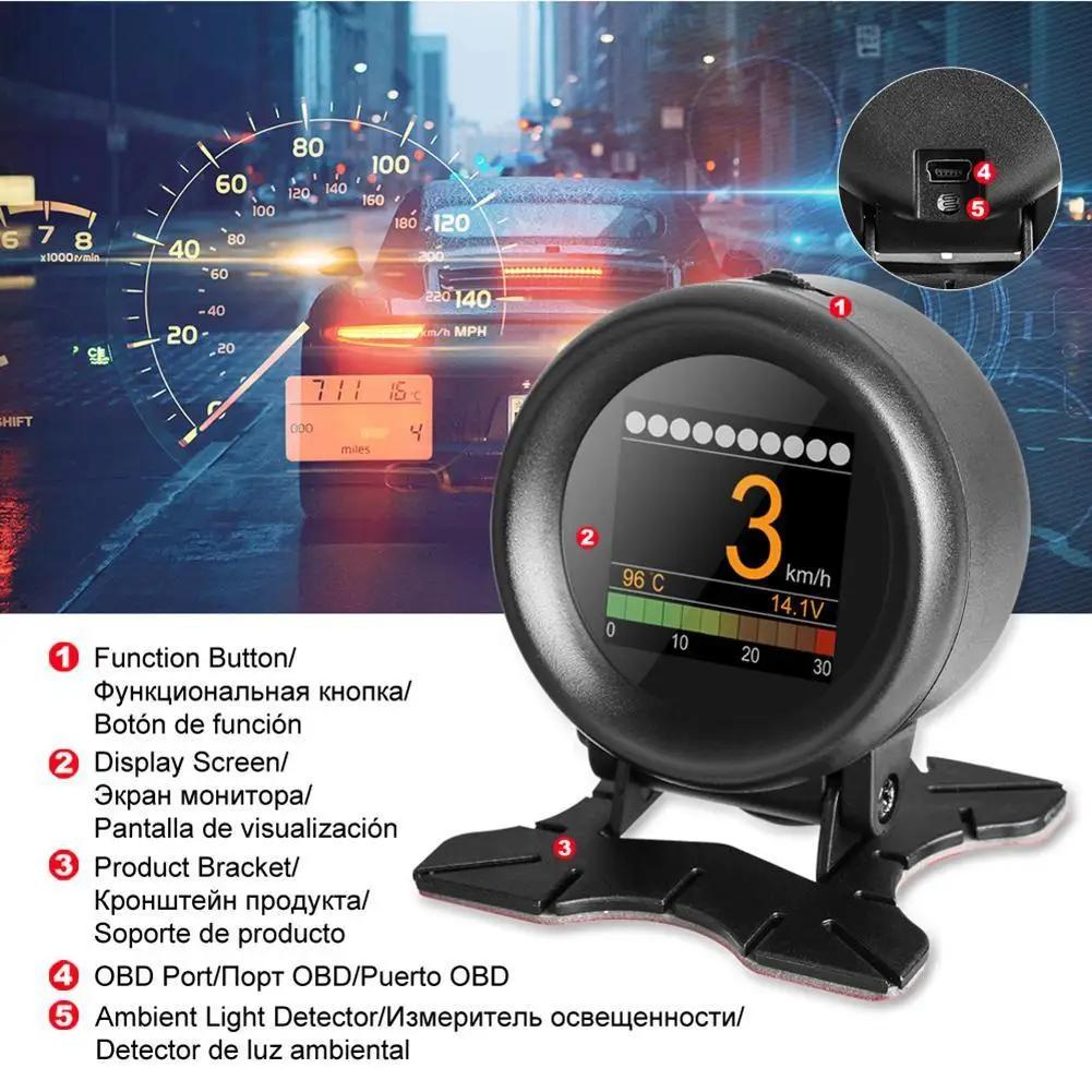 OBD HUD  ÷,    ÷,  ӵ 跮   , ڵ ׼, X60